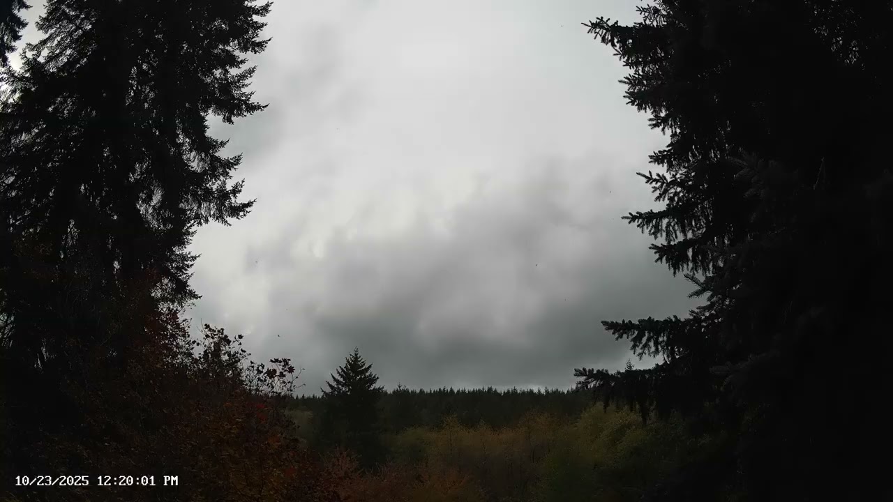 October 23, 2025 - Pacific Northwest Skyscape (Full 4k, 60fps)