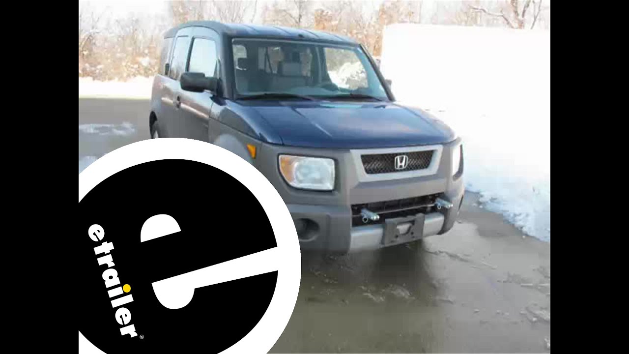 etrailer | 2003 Honda Element Blue Ox Base Plate Kit: Complete Installation