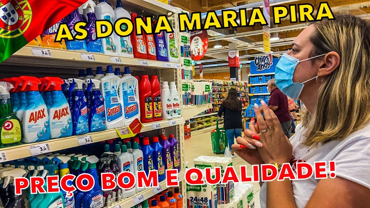 PREÇO DOS PRODUTOS DE LIMPEZA EM PORTUGAL