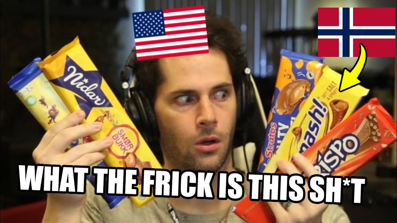 Amerikaner Prøver Norsk Sjokolade og Hater Det???