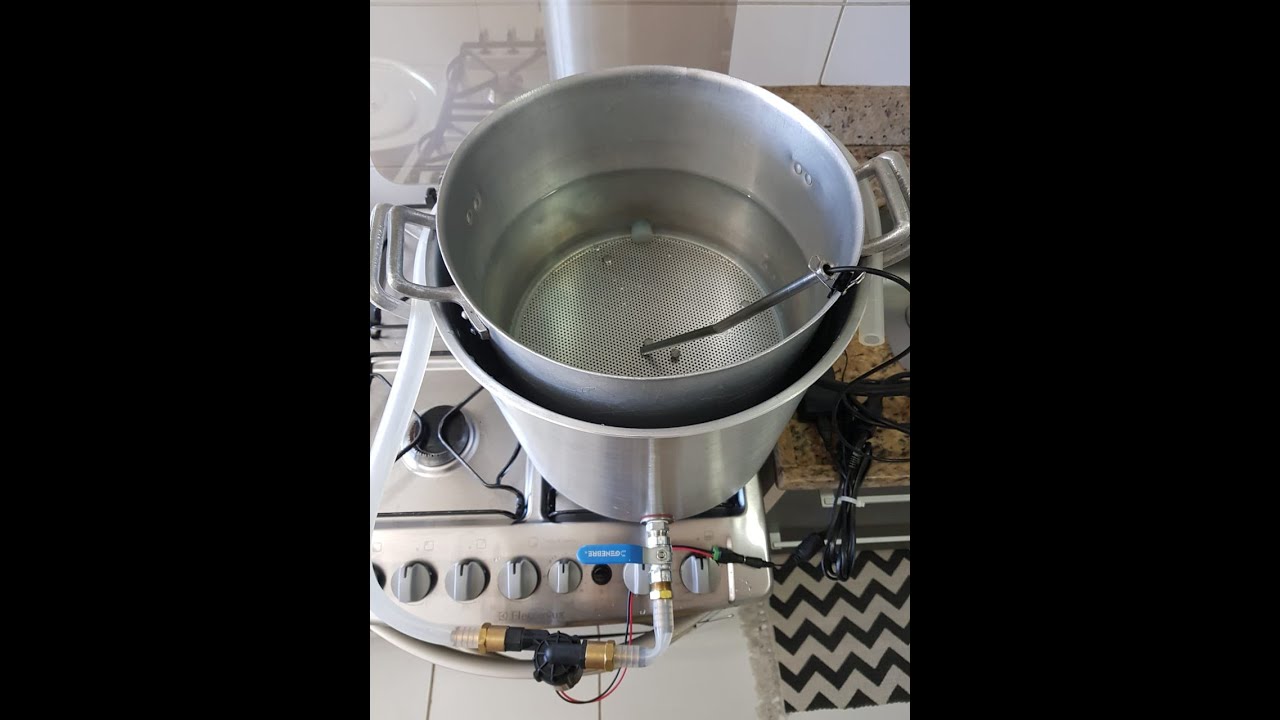 Single Vessel com controlador de brassagem