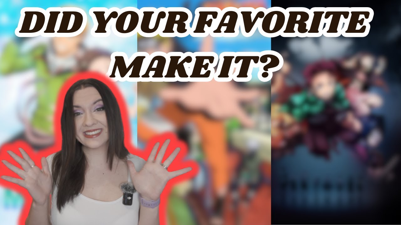 I Ranked My Top 10 Animes… And It Was HARD