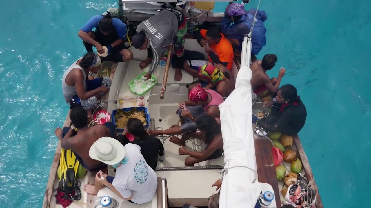 Sailing from Pohnpei Micronesia to Guam