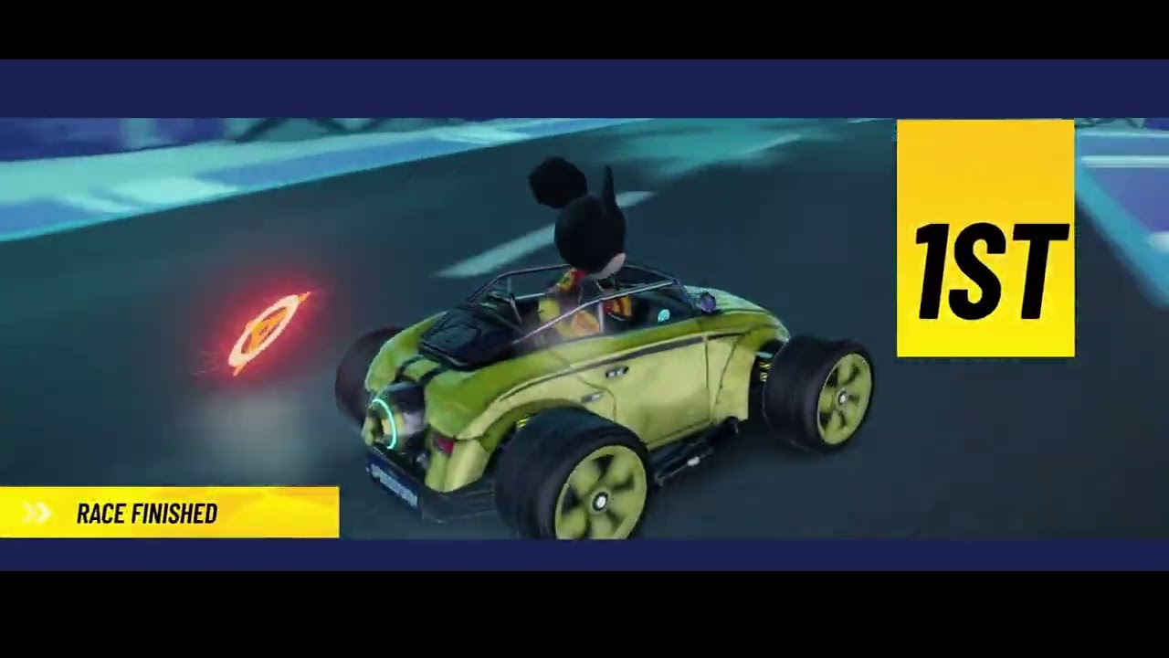 Disney speedstorm (playing as Mickey Mouse)
