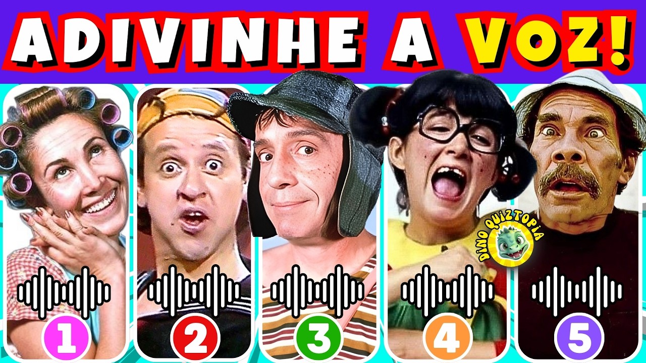 🔑🔊 ADIVINHE OS PERSONAGENS DE CHAVES PELA VOZ! 🎤 kiko, seu madruga, chiquinha, seu barriga, bruxa 71