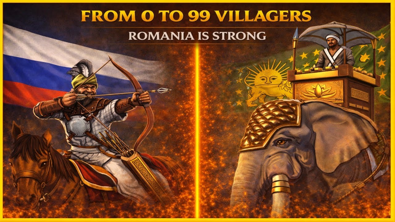 AOE3 - ROMANIA WITH RUSSIA !!!