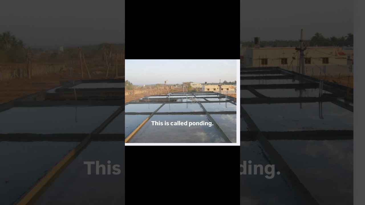 What is ponding ?