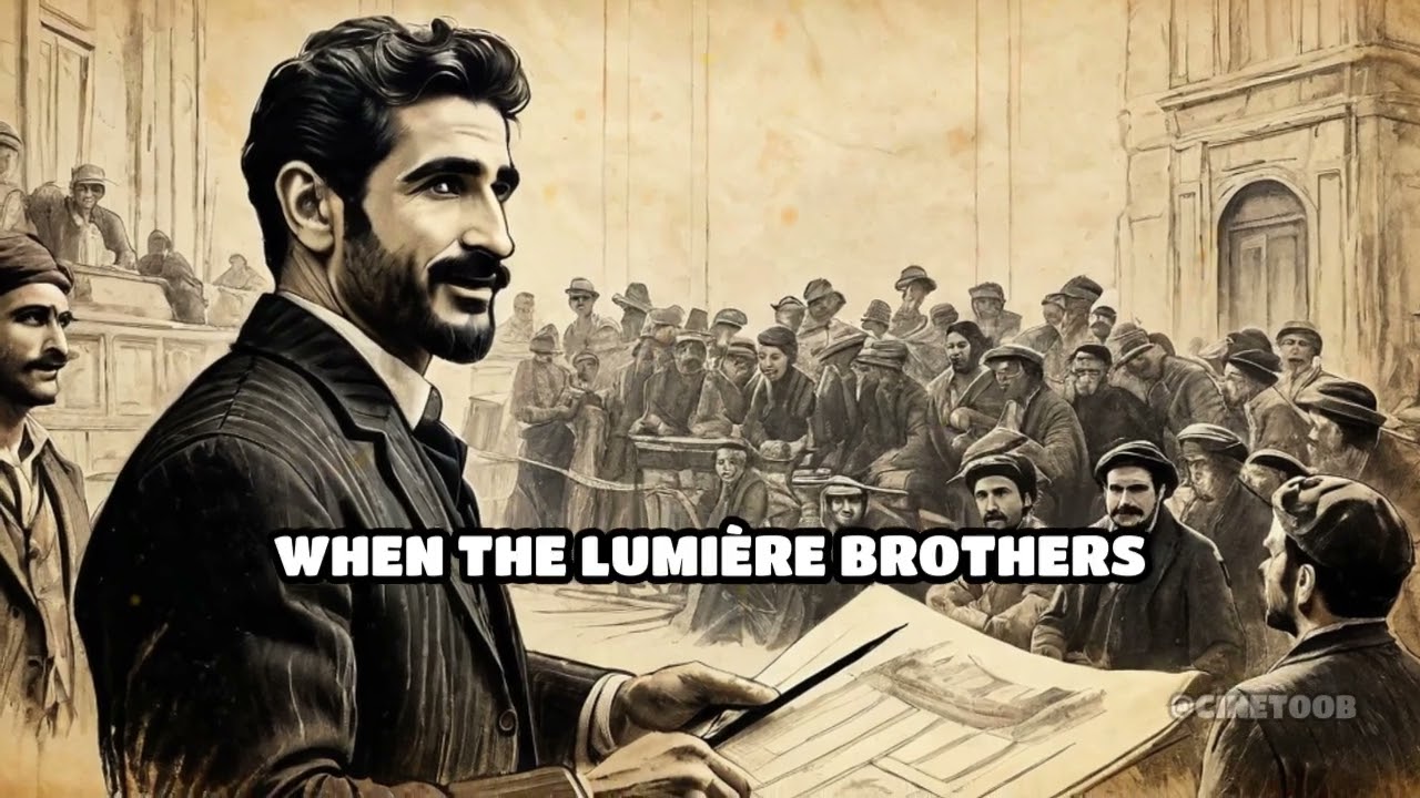 The History of Film - How were the first movies made? Edison and the Lumiere Brothers