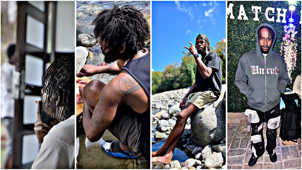 POPCAAN MAKING MUSIC IN THE COUNTRY SIDE AND COOKING ON THE RIVER WITH THE TEAM🔥🔥