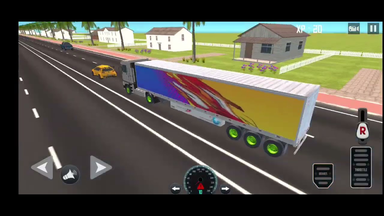 Truck Driving School Game Pro Level 4