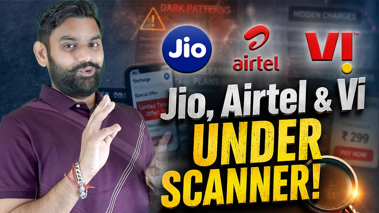 Jio, Airtel & Vi Under Scanner! Government Investigates Telecom Dark Patterns