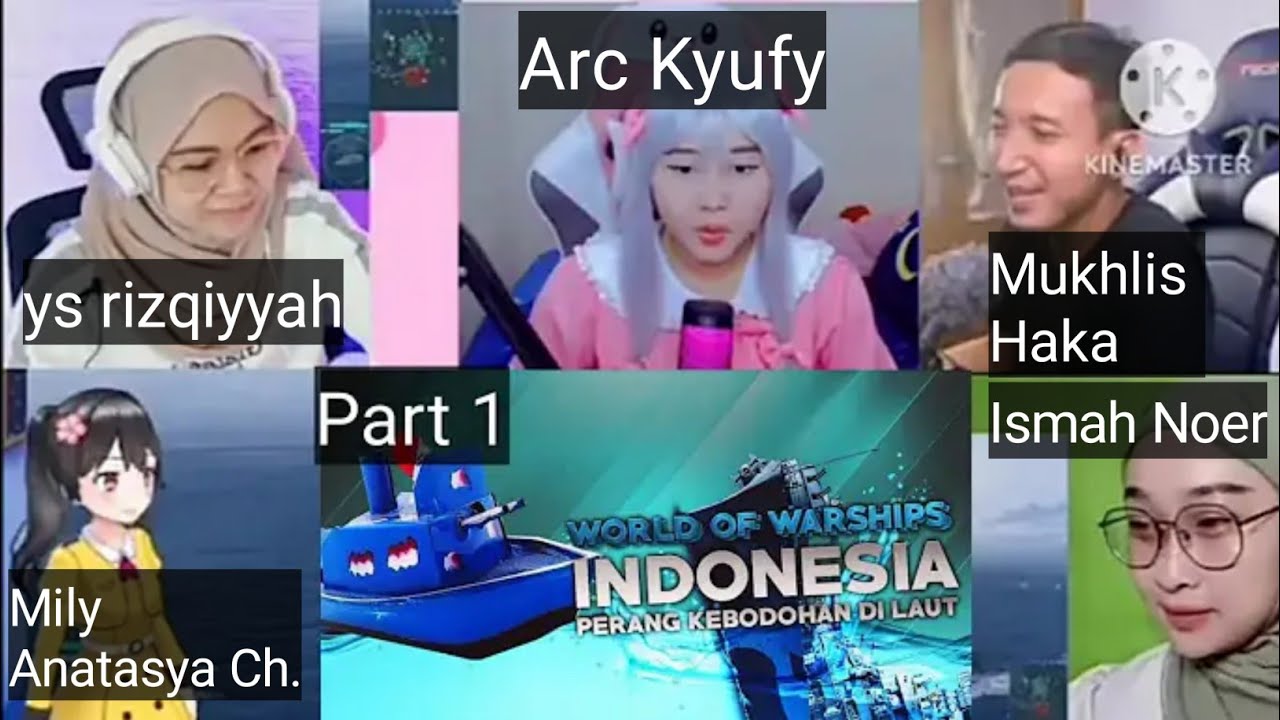 Reaction Mashup Milyhya World Of Warships - Perang Kebodohan Di Laut Part 1