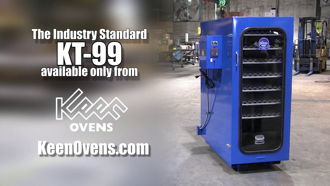 Keen KT-99 TIG Filler Wire and FCAW Wire Spool and Storage Oven