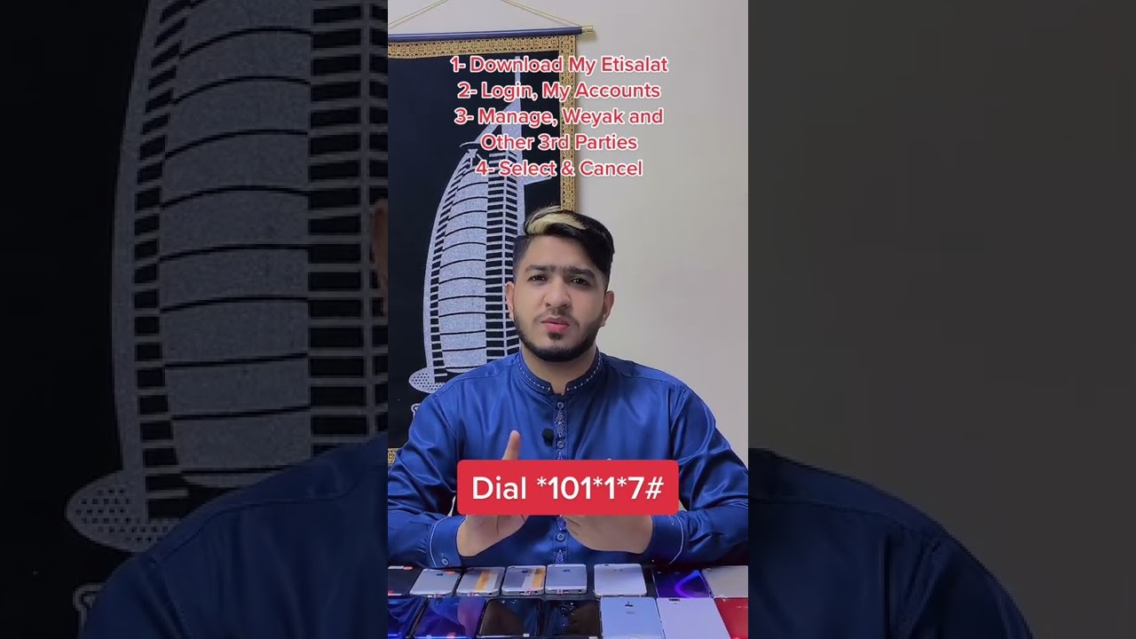 How To Stop All 3rd Party Activities On Etisalat Sim Card | Easy Method | Akheeer Used Mobile