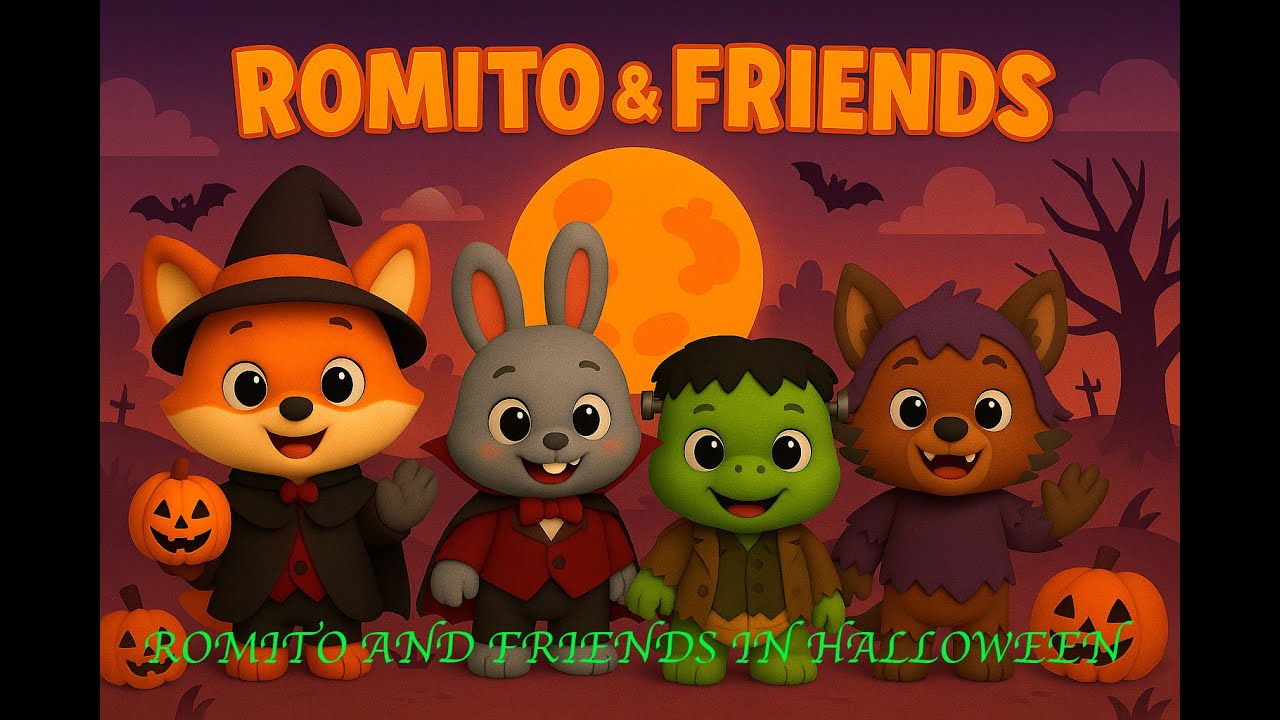 Romito and Friends in Halloween