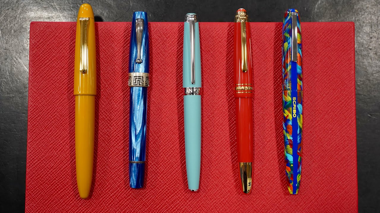 5 Vibrant Fountain Pens to Brighten Up Your Collection!