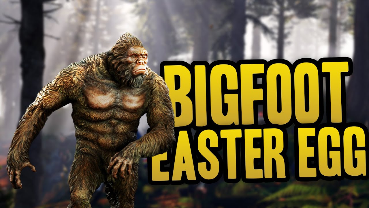 GTA 5: The Bigfoot Easter Egg Secret Ending! - Bigfoot Kills The Hunter! (GTA 5 Easter Egg)