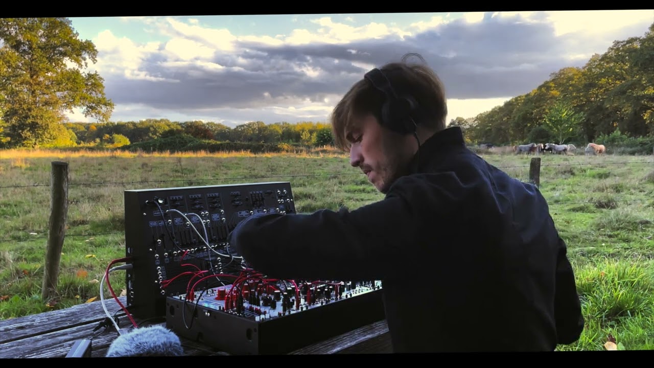 Ambient Improvisation in Nature featuring ARP 2600 and Modular Synth