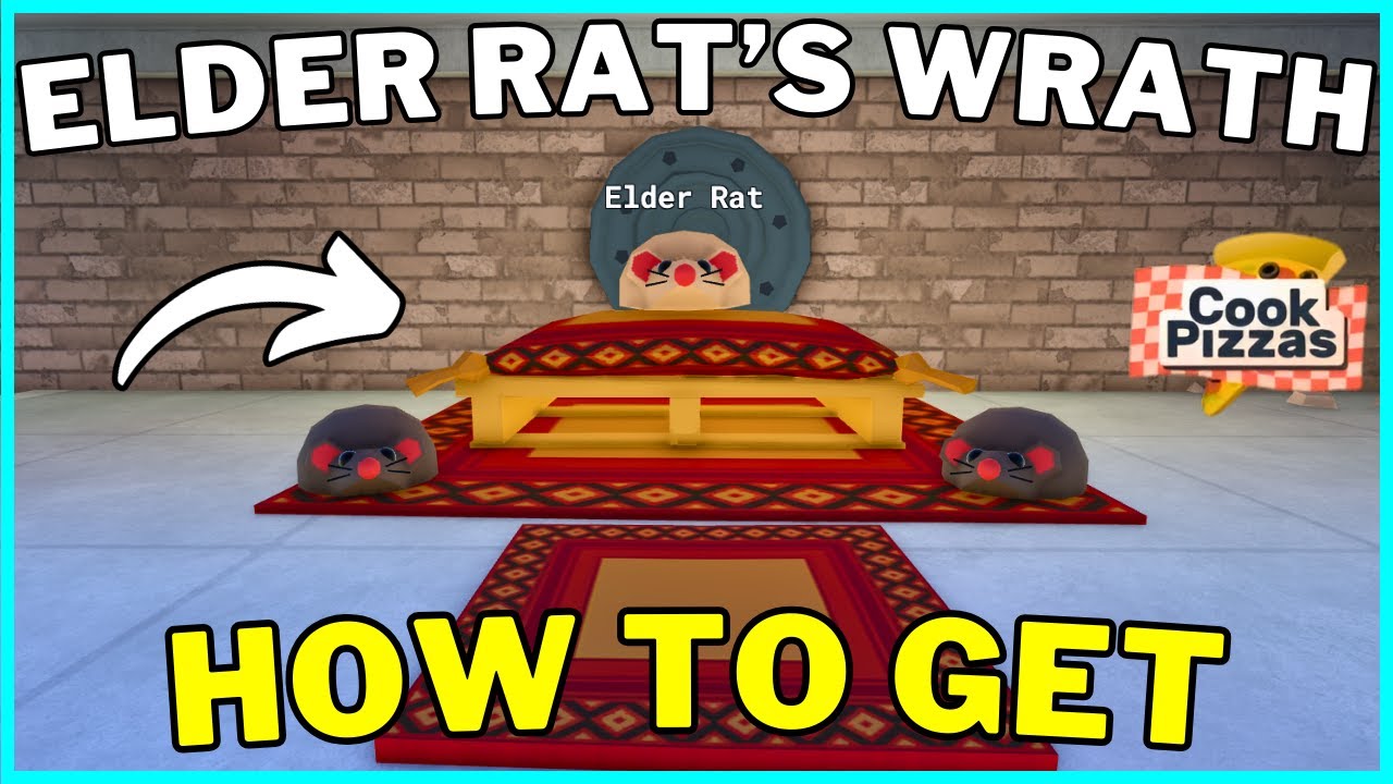 How To Get Elder Rat's Wrath Badge in Cook Pizzas 🍕 | Roblox