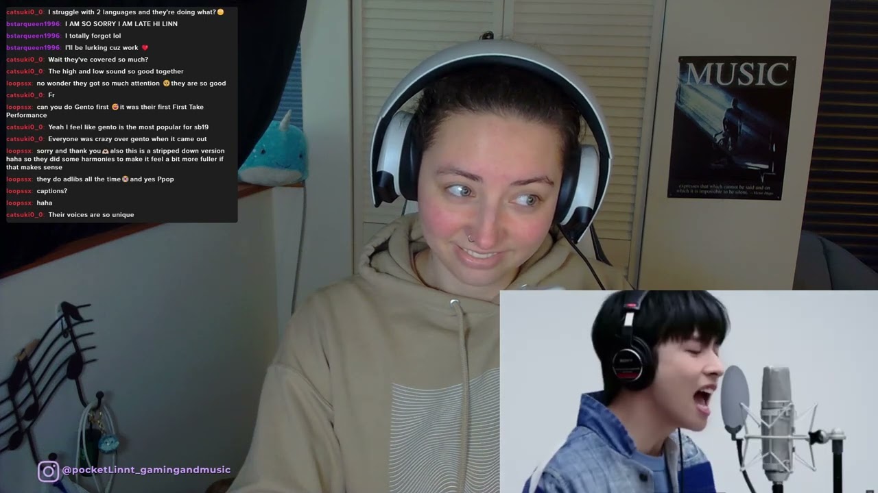 Twitch Live: First time REACTION to SB19 - Gento