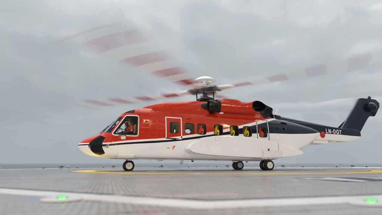 Animated film – planning of offshore helicopter operations
