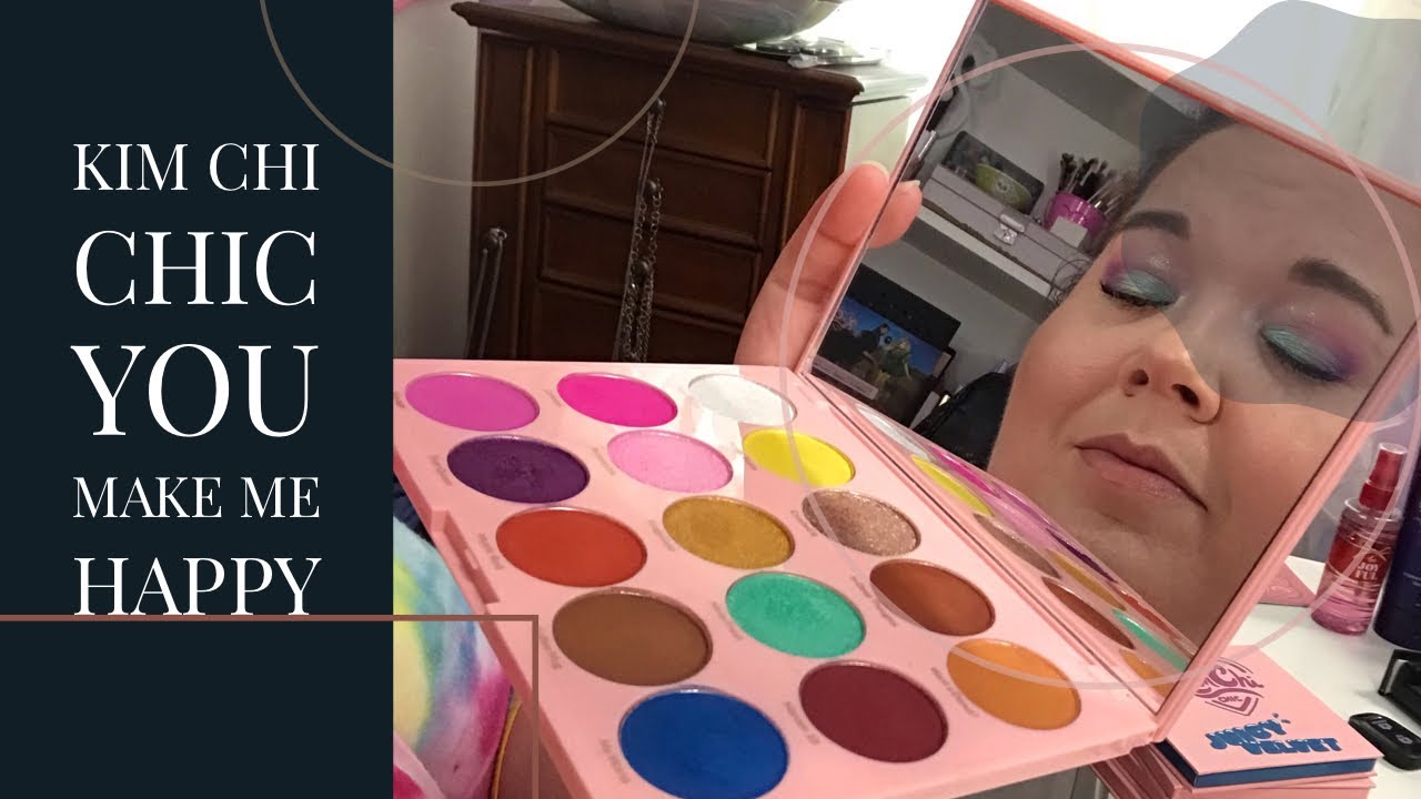 Swatch Party- Kim Chi Chic You Make Me Happy palette
