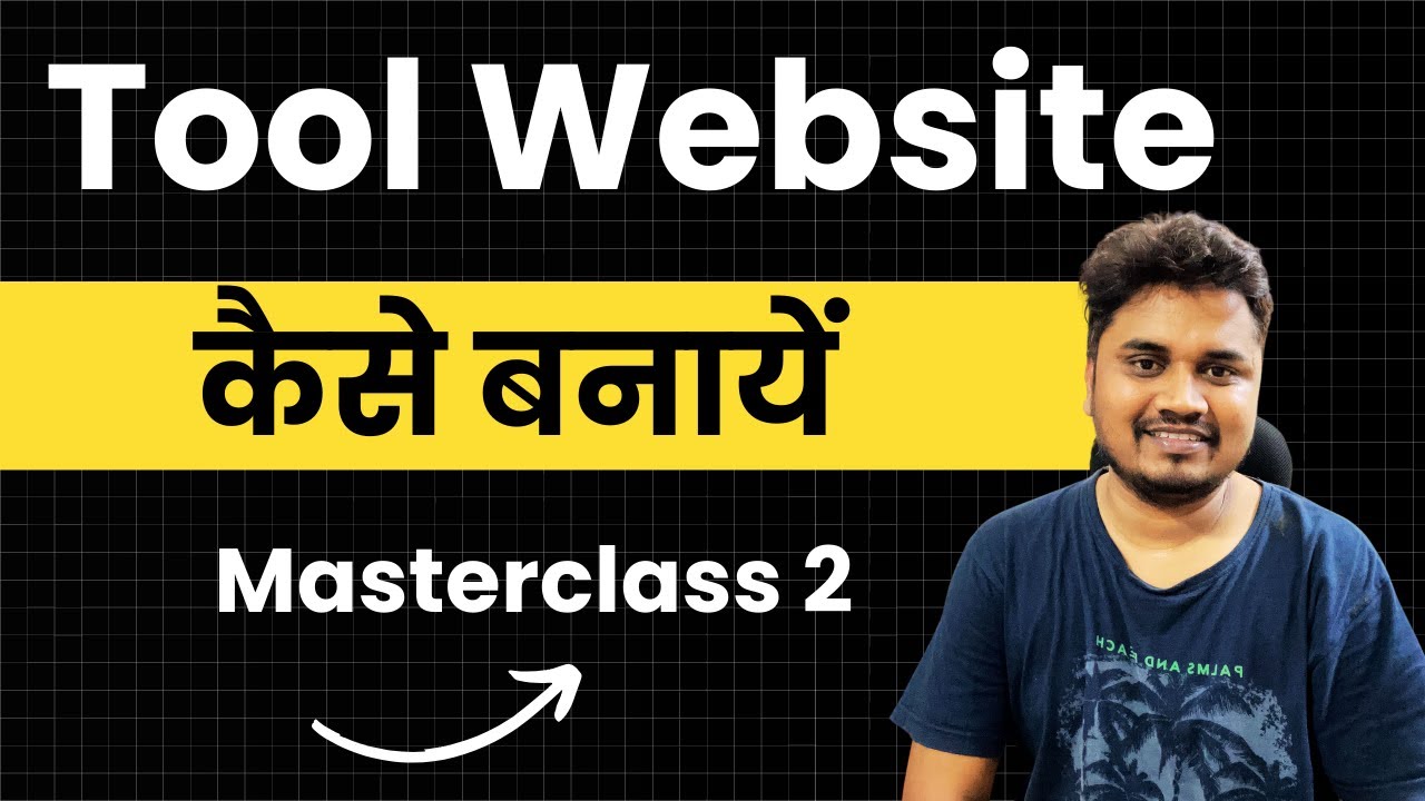 How to Create Tool Website? Backend Logic - Masterclass