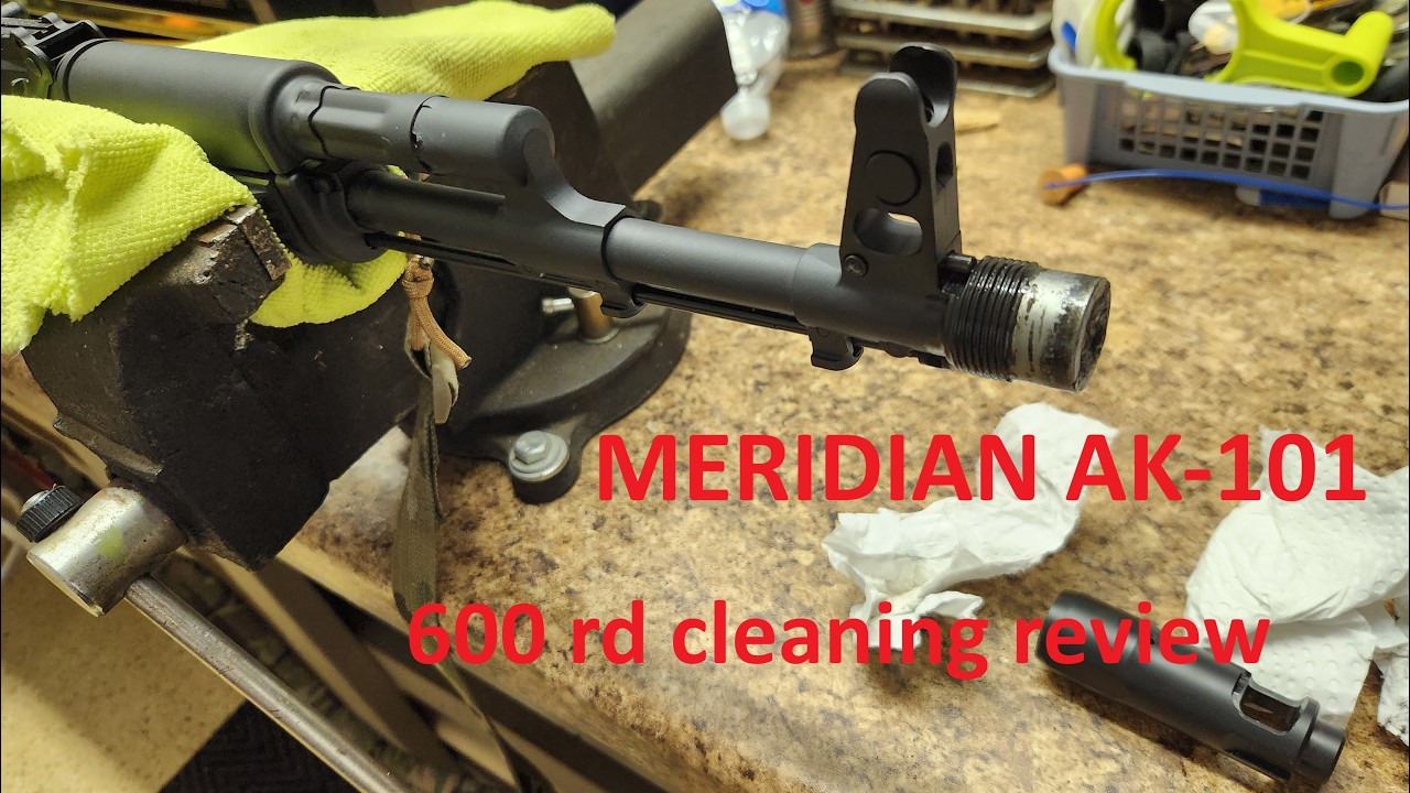 Meridian AK-101 600 rd cleaning review