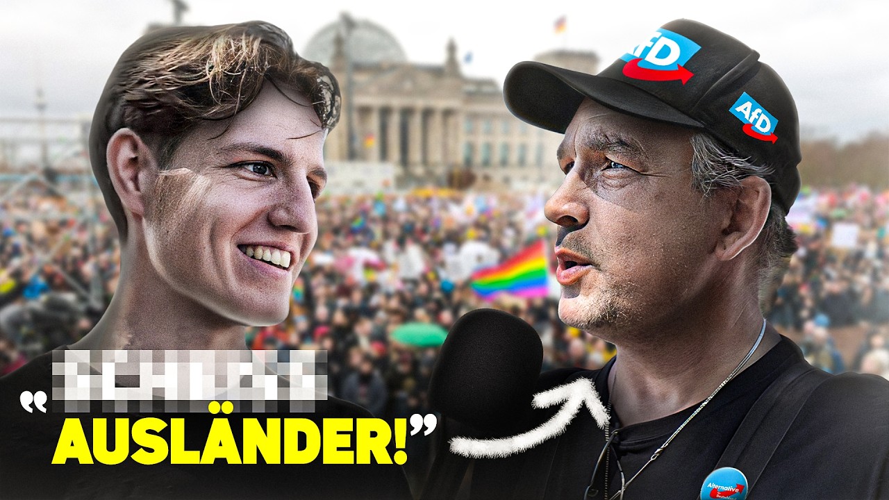 AFD-W&Auml;HLER hat sich BEWAFFNET...💀😱