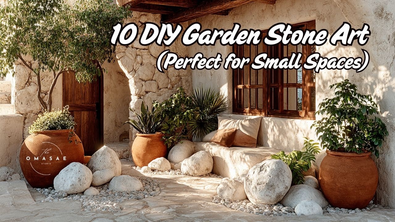 10 DIY Garden Stone Art That Will Blow Your Mind! (Perfect for Small Spaces)