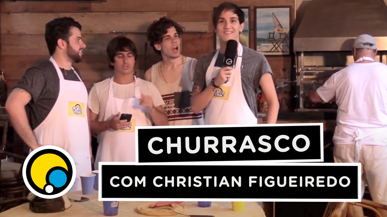 Christian Figueiredo faz churrasco no #DiaDeVerao
