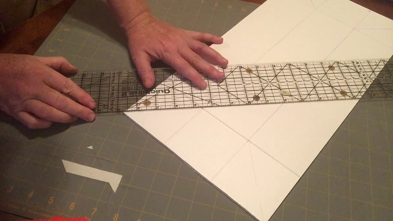 DIY Making a soap mold with corrugated plastic