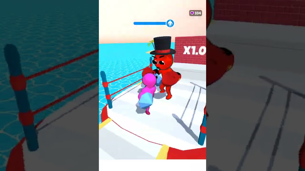 Level Up Runner💪⬆️🏃&zwj;♂️ Gameplay Walkthrough Part - 56 (iOS,Android) All levels