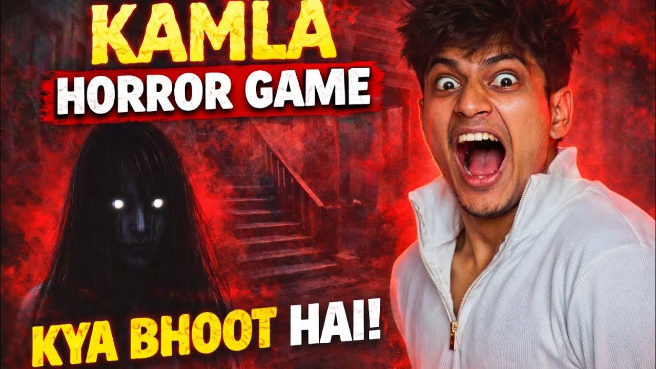 Kamla Horror Game 😨 | Aaj Main Sach Mein Dar Gaya! 👻🔥 #kamla #horror #horrorgame 