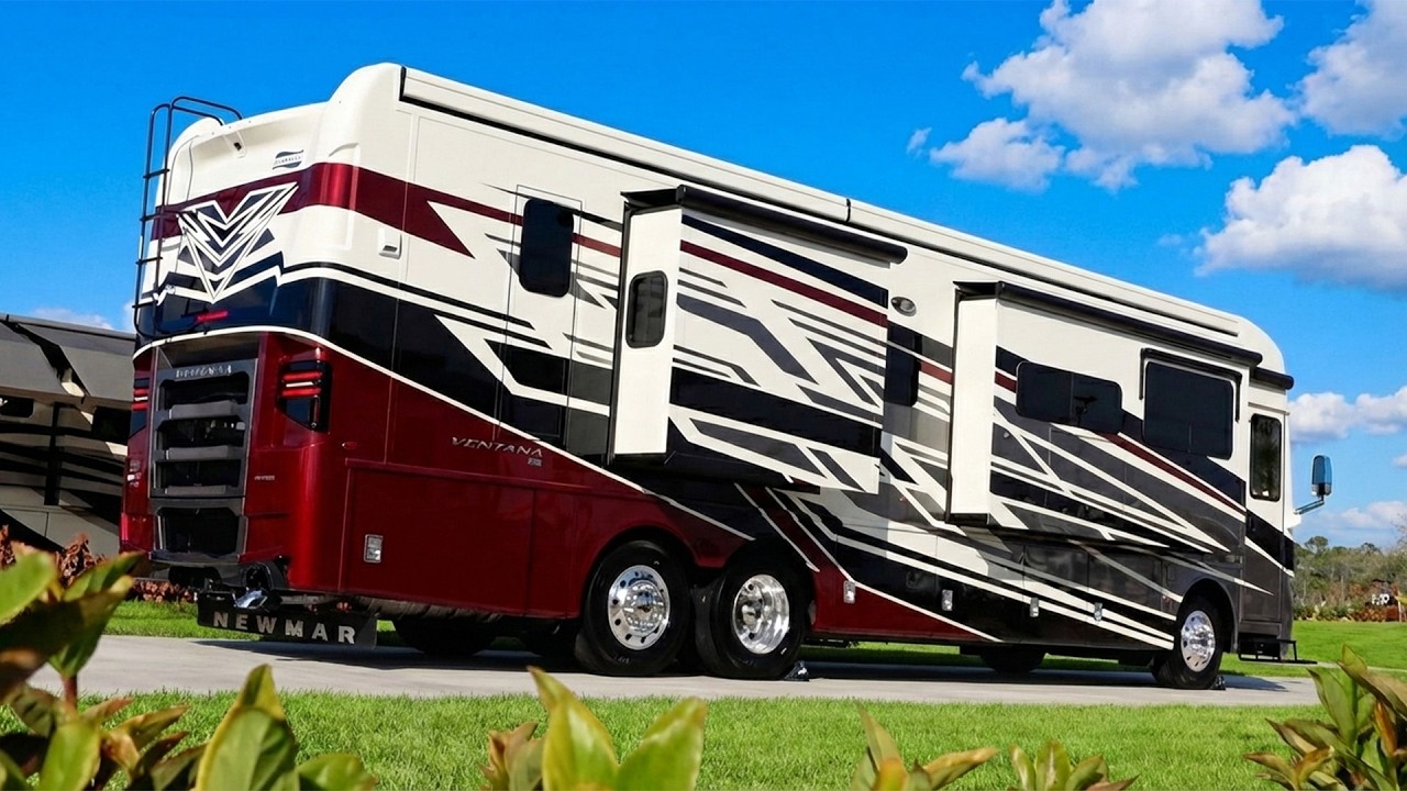 Редкий экземпляр: Newmar Ventana Shorty 2025 года выпуска, один владелец, с дополнительной задней...