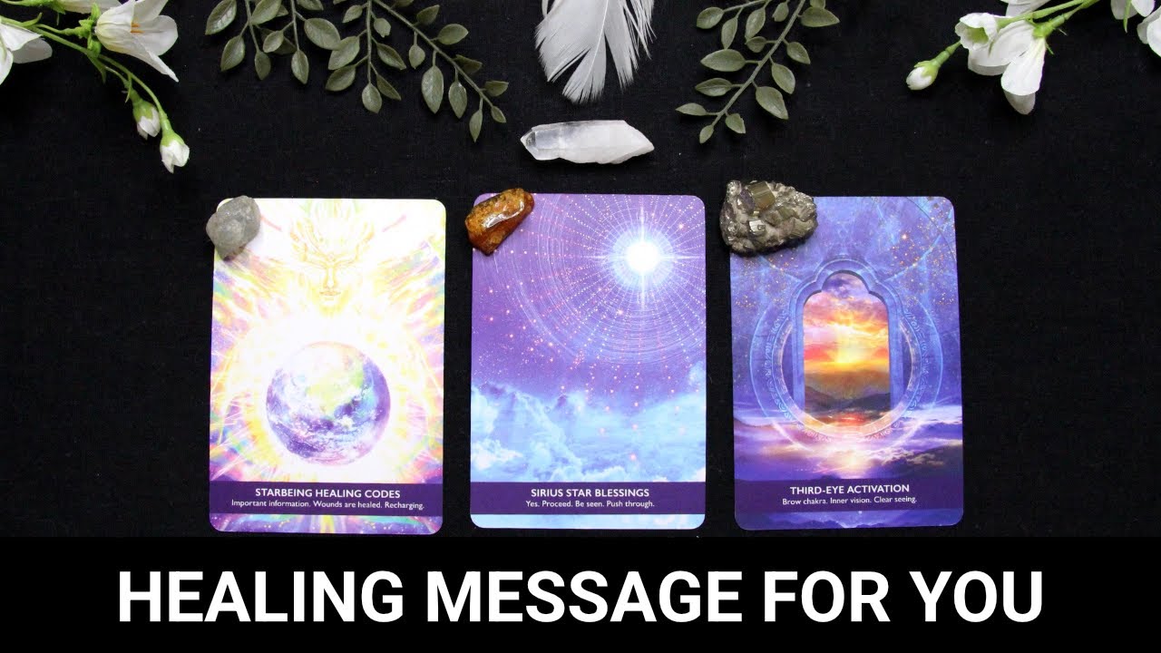 Healing message from your spirit guides | Pick-a-card tarot reading