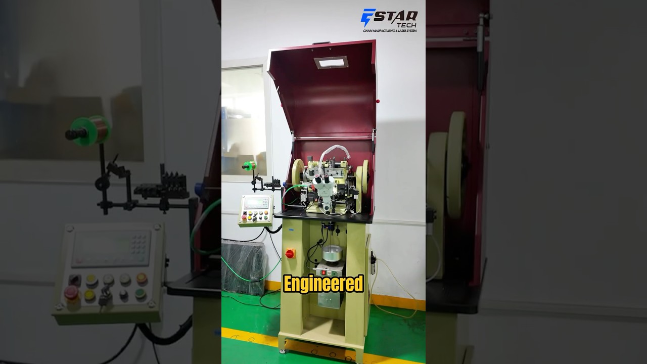 Gold Rope Chain Machine | Shenzhen Estar Technology Co., Ltd #goldchain  #ropechain #chainmaking