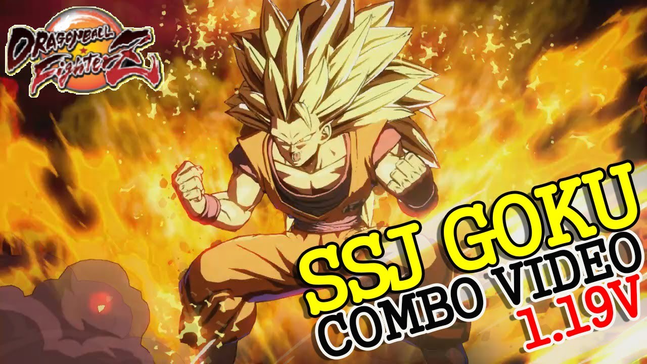 [ DBFZ 1.19v ] SSJ Goku combo video / 초오공 콤보 비디오