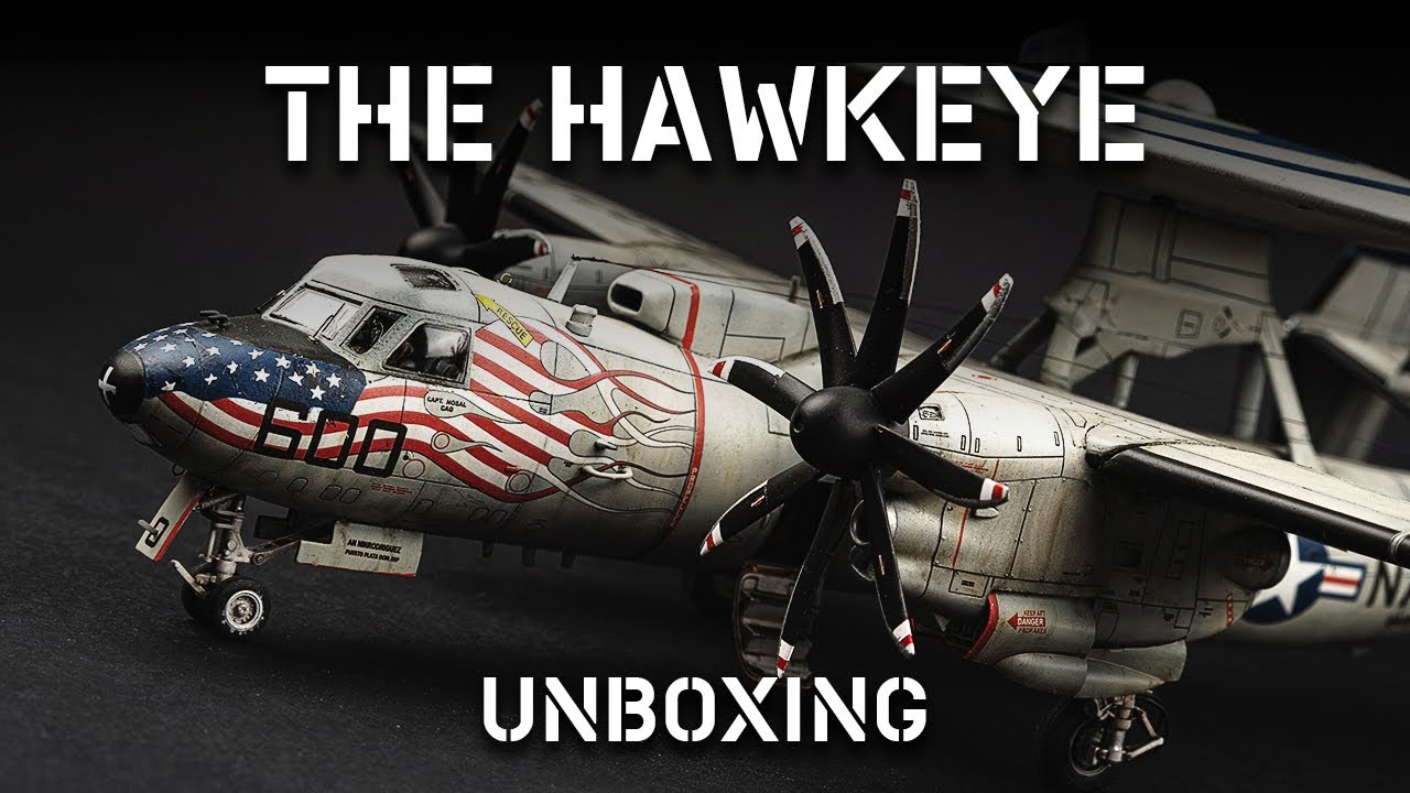 Unboxing the E-2C Hawkeye 1/72 — New Scale Model Project Begins | Part 1