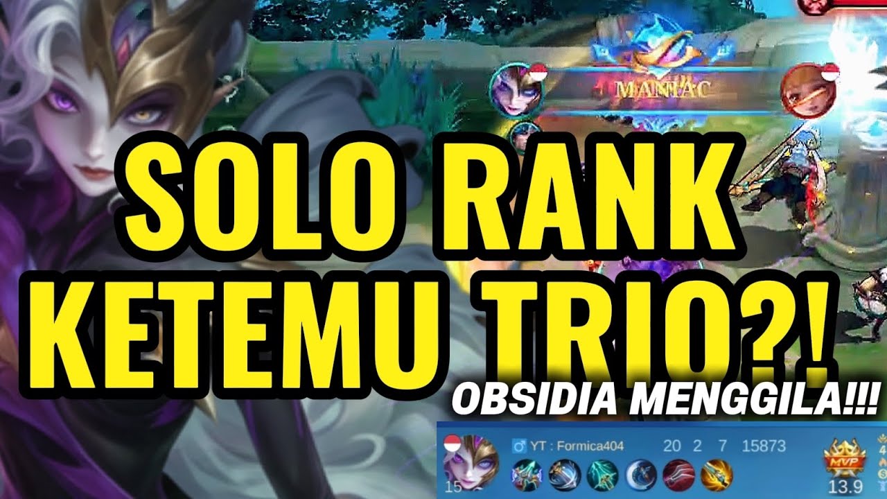 OBSIDIA Vs MIYA?! 20 KILL & MANIAC! OBSIDIA TERLALU OVERPOWER DI PATCH INI!
