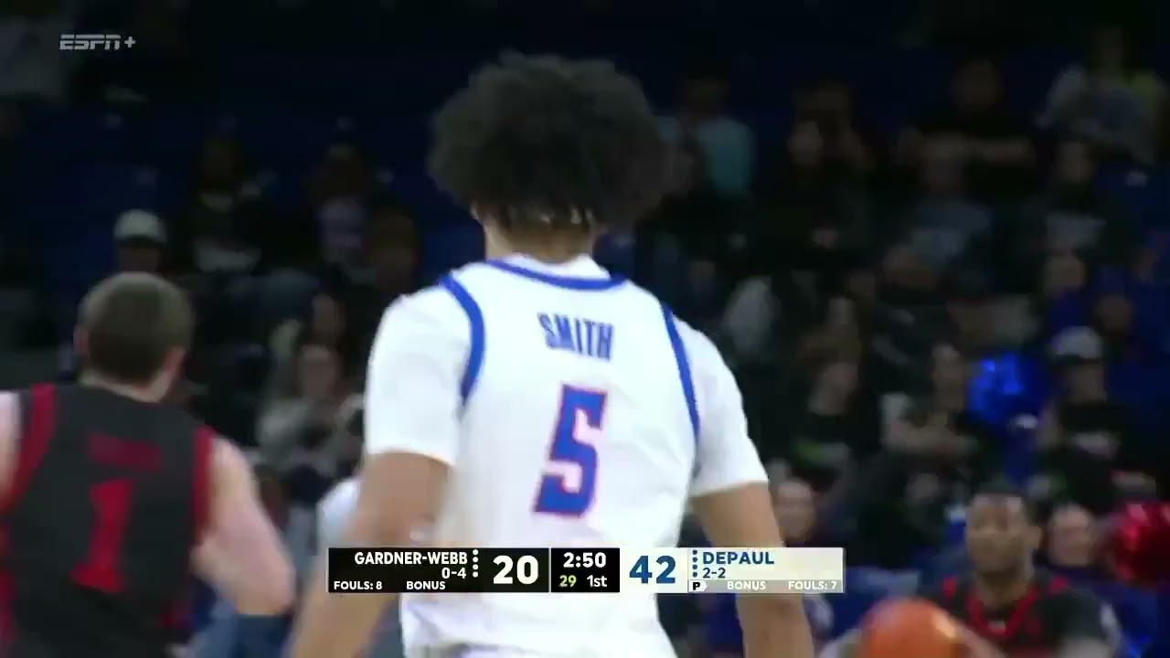 DePaul Men's Basketball vs. Gardner-Webb Highlights