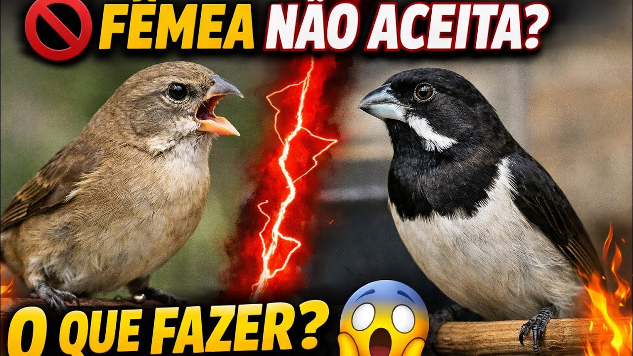 🚫 Fêmea Não Aceita o Coleiro? Veja o Que Fazer! 🐦🔥