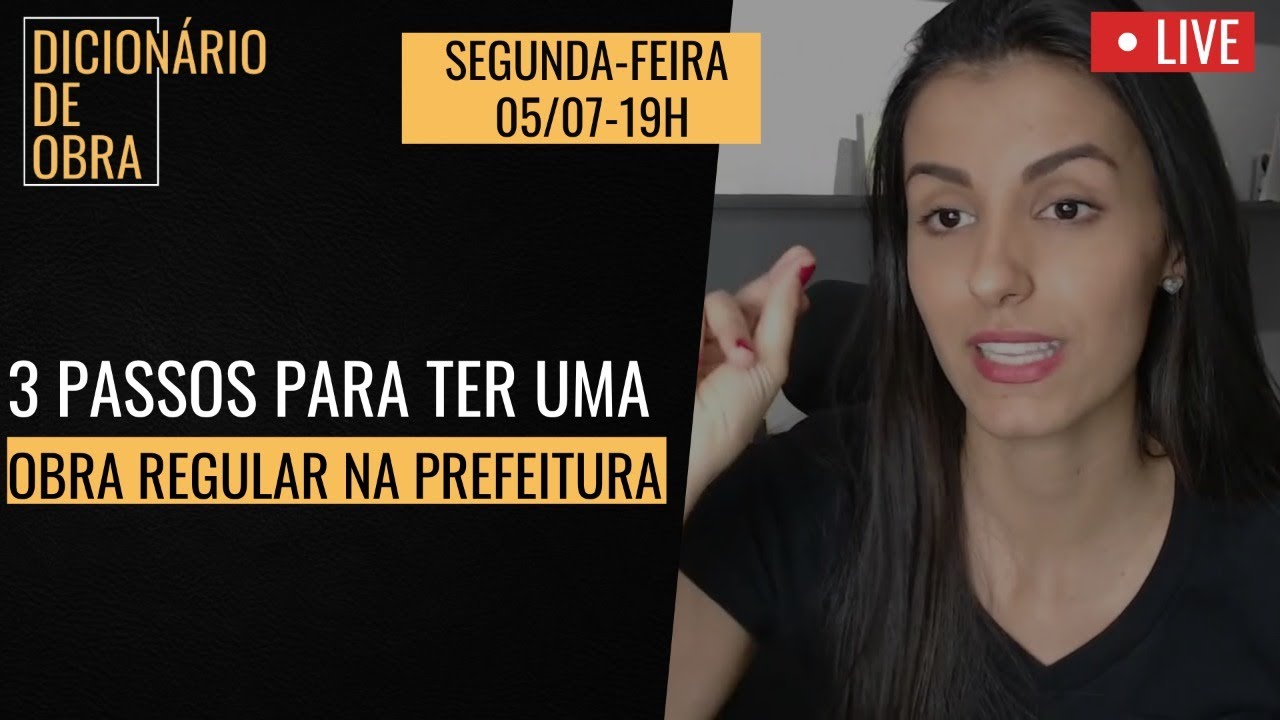 3 PASSOS PARA TER UMA  OBRA REGULAR NA PREFEITURA