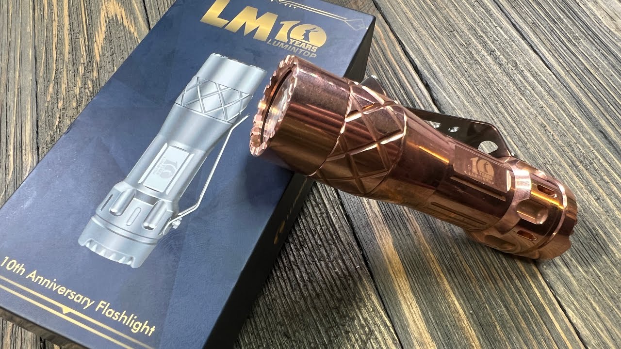 Lumintop LM10 Copper! I Was Not Prepaired For This Unboxing.