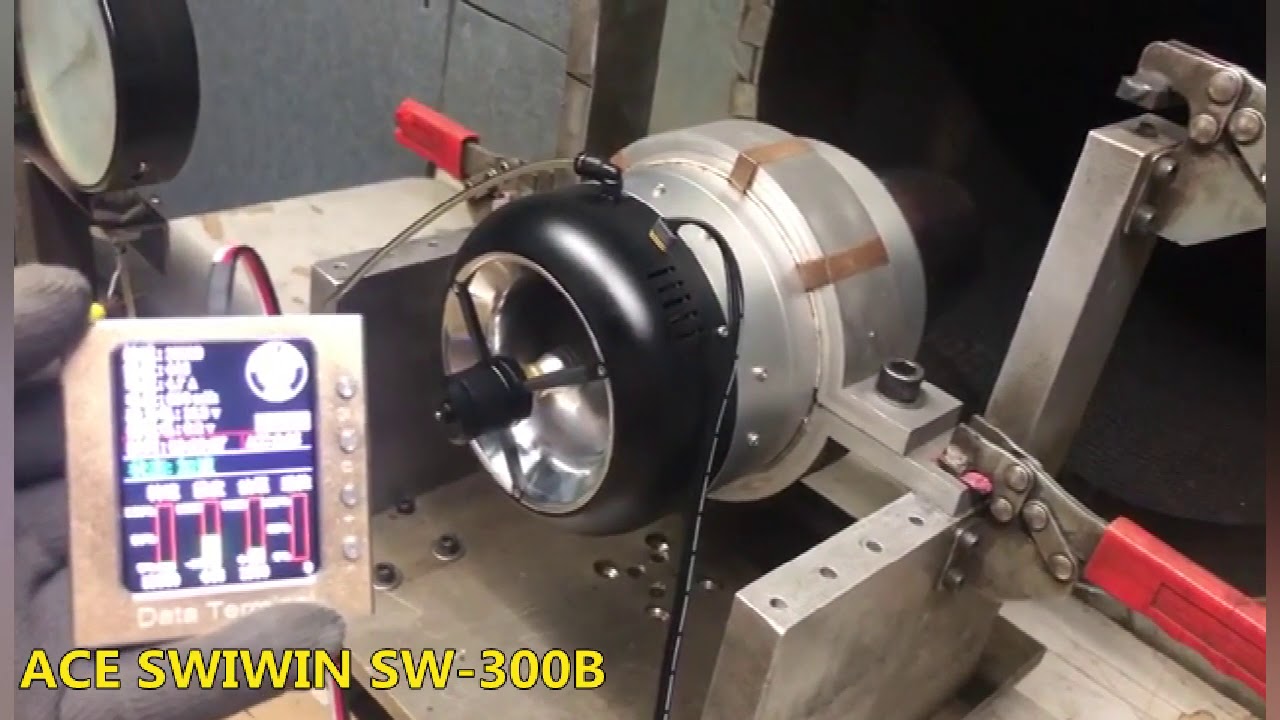 ACE SWIWIN SW-400B, SW-300B Thrust Testing