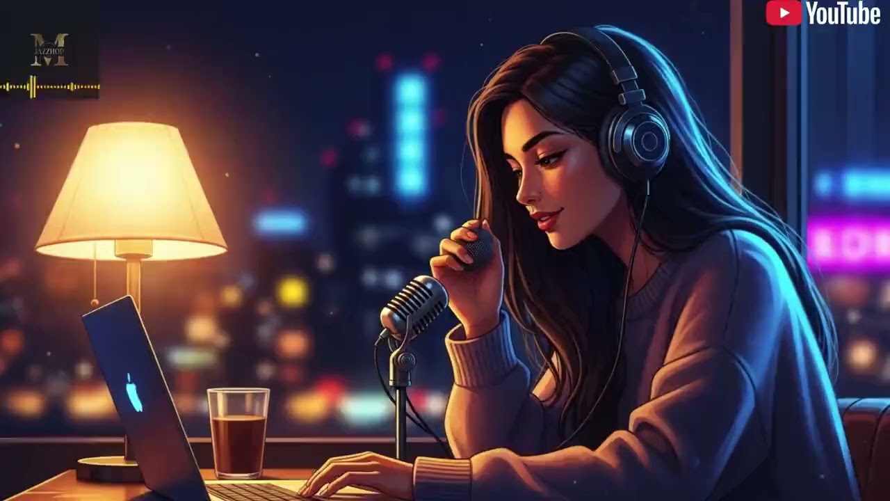 Late Night Groove Jazz 🌆 Productivity & Flow State Music