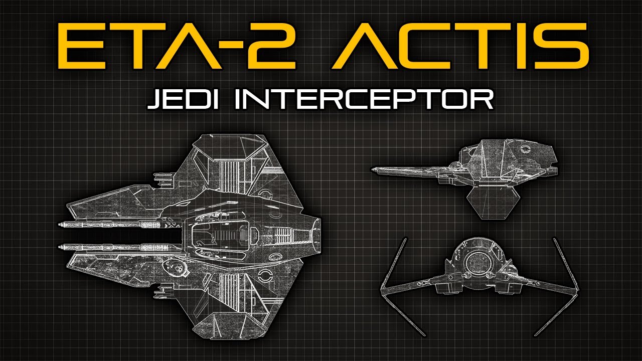 Star Wars: Eta-2 Actis Jedi Interceptor | Ship Breakdown