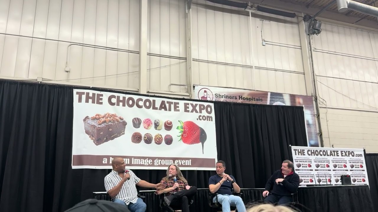 Puppeteer Panel at The Chocolate Expo 2025 with Steve Whitmire, Noel Macneal and Kevin Clash