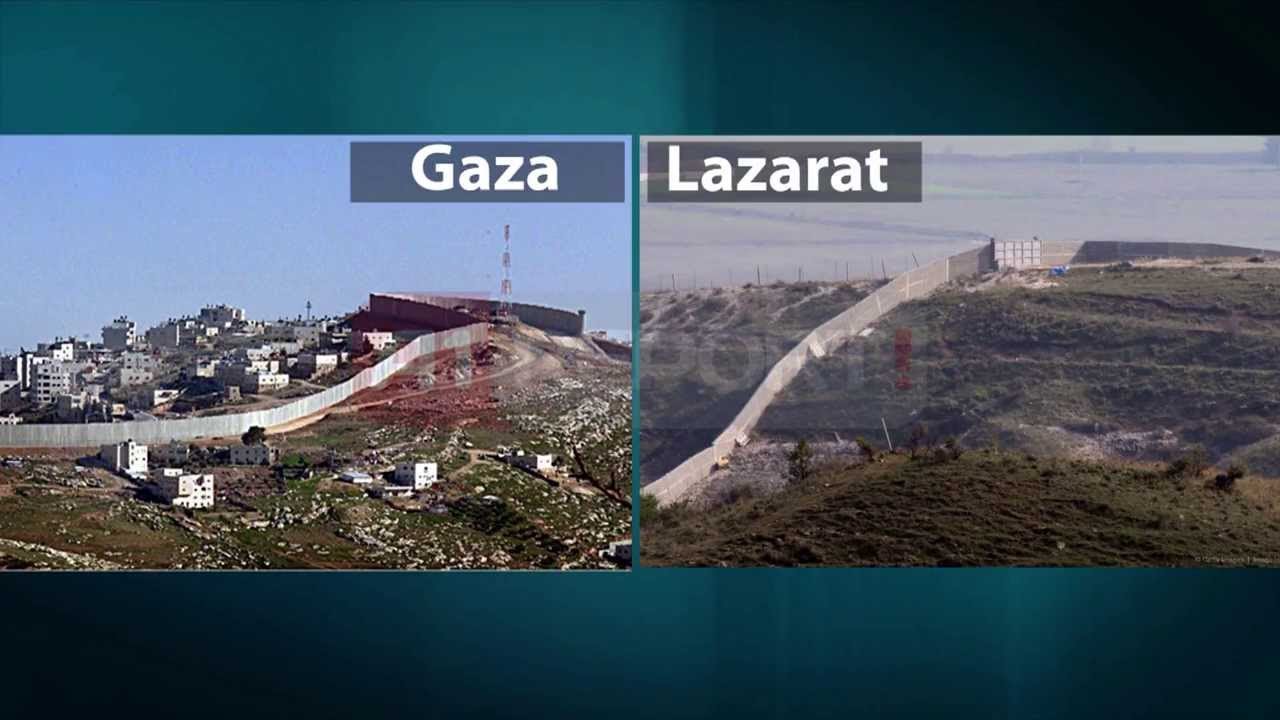 A1 Report - Lazarati duket si Gaza rrethohet me mure gjigande