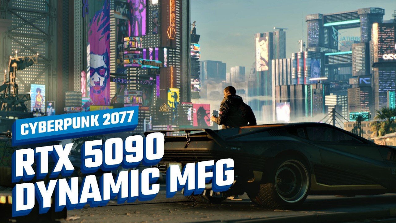 Nvidia Dynamic Multi Frame Generation | Cyberpunk 2077 Benchmark | RTX 5090